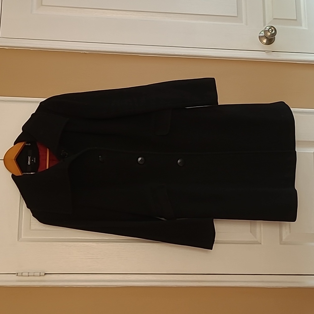 DKNY wool coal